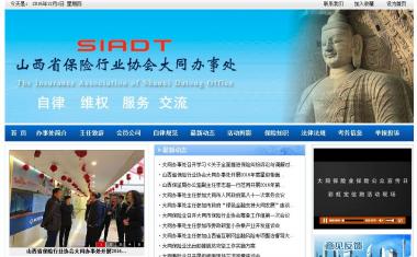 大同市保險行業協會網站建設